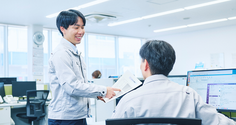 インタビュー写真